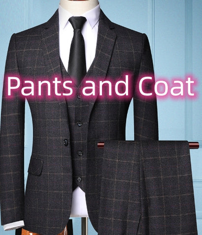 Three-piece suit for men