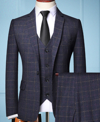 Three-piece suit for men
