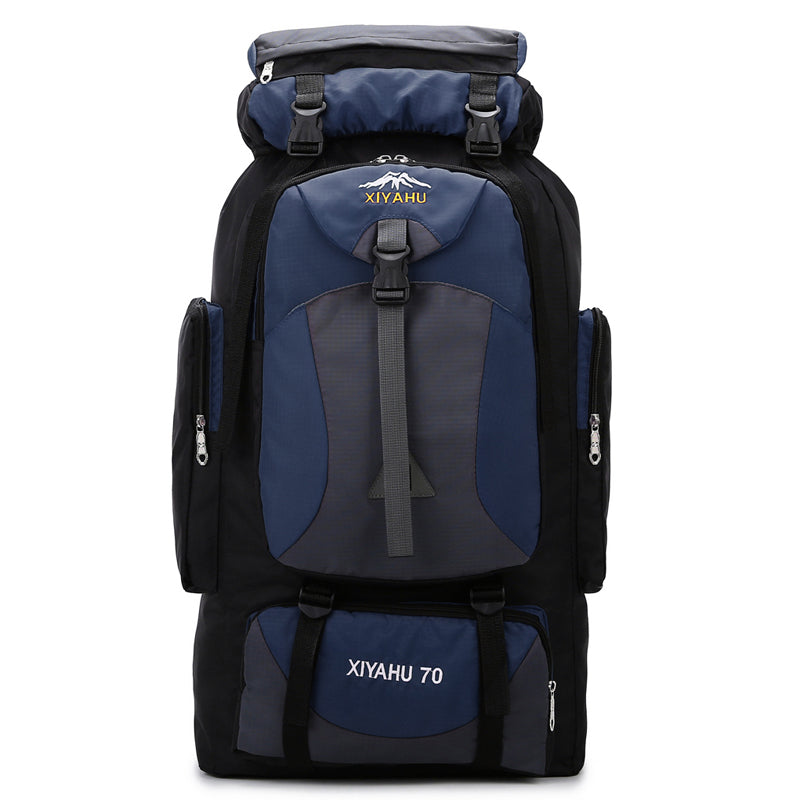 70L Outdoor Backpack For Hiking Camping Travel, Large Capacity Durable Rucksack With Multiple Compartments, Adjustable Straps, Lightweight Backpack For Outdoor Adventures & Daily Trips