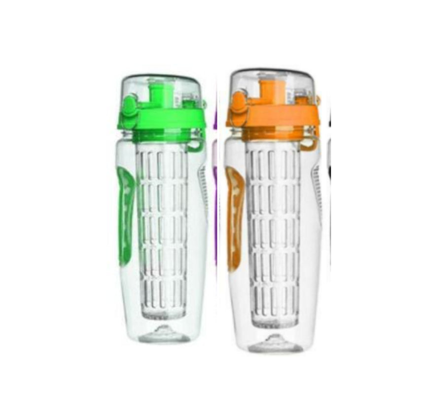 32Oz Fruit Infusing Infuser Water Bottle Water Fruit Bottle BPA Free Plastic Sport Fruit Infuser Water Bottles With Infuser Juice Shaker Drink Bottle Of Water