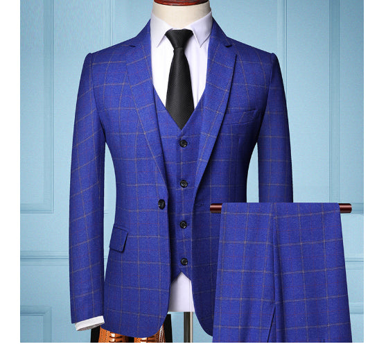 Three-piece suit for men
