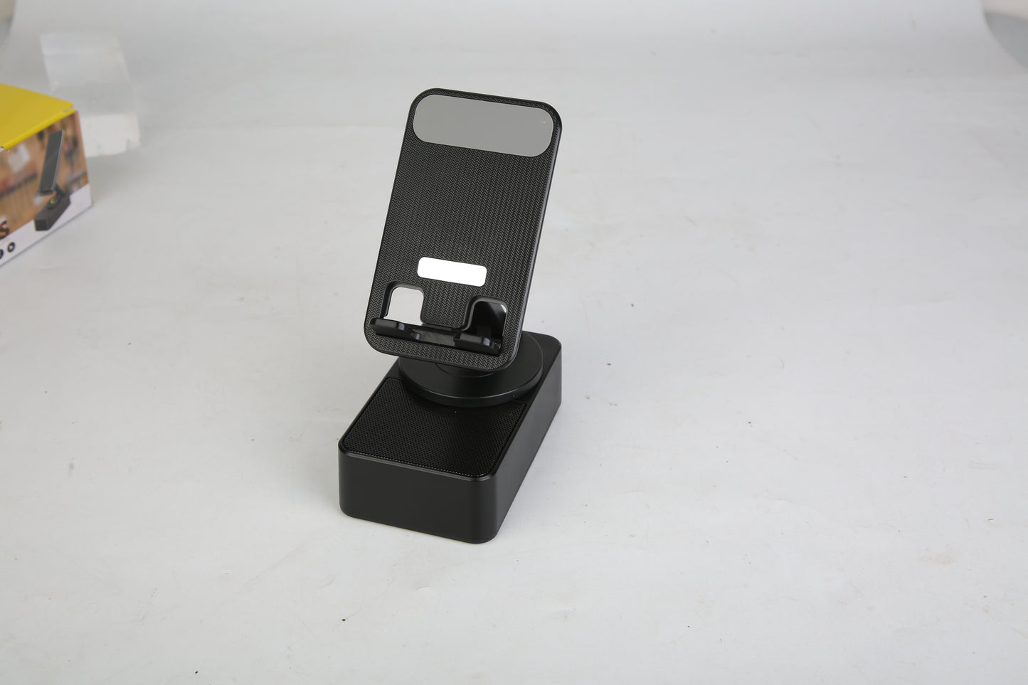 1Pc 4 In 1 Foldable Wireless Speaker Phone Stand With Power Bank 360Degree Rotatable Stand Wireless Speaker 5000mAh Battery RGB Light For Phones IPads