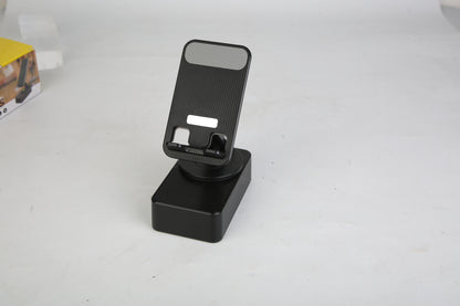 1Pc 4 In 1 Foldable Wireless Speaker Phone Stand With Power Bank 360Degree Rotatable Stand Wireless Speaker 5000mAh Battery RGB Light For Phones IPads